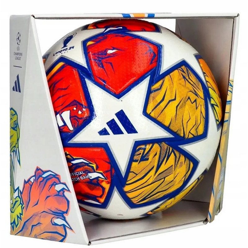 Офіційний футбольний м'яч UCL OMB 2024 LONDON Adidas IN9340 розмір 5