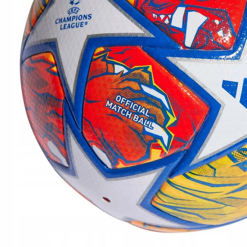 Офіційний футбольний м'яч UCL OMB 2024 LONDON Adidas IN9340 розмір 5