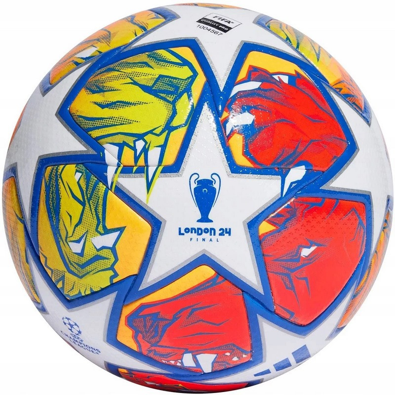 Офіційний футбольний м'яч UCL OMB 2024 LONDON Adidas IN9340 розмір 5