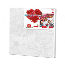 Картина за номерами "Десерт" Danko Toys KpNe-40х40-02-06 40x40 см