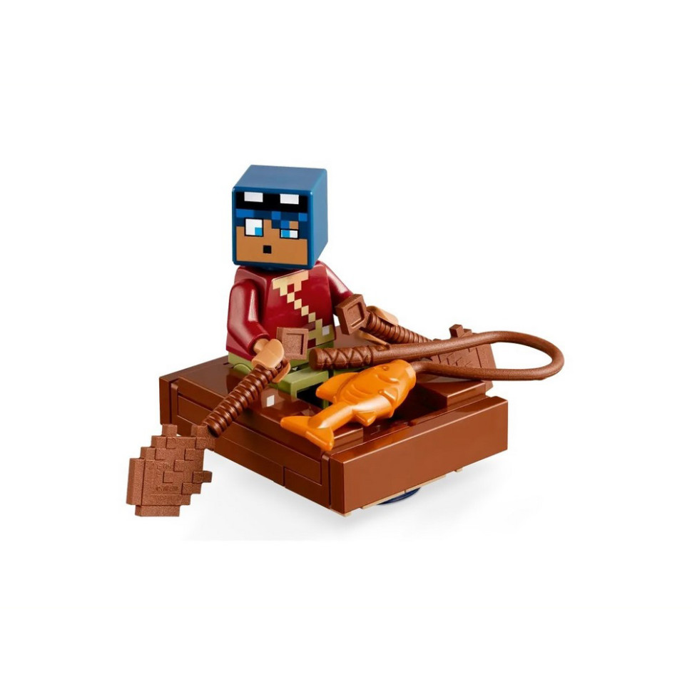 Конструктор Minecraft Будинок у формі жаби LEGO 21256, 400 деталей