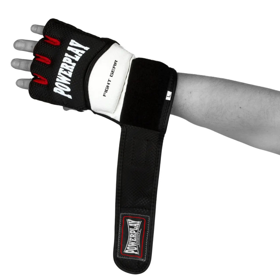 Перчатки для MMA PowerPlay PP_3075_XS_BI/White, Черные-Белые XS