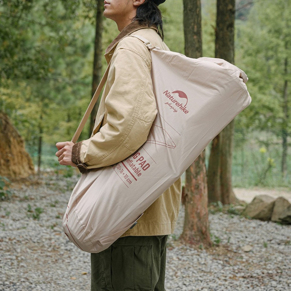 Матрас самонадувной двойной NH20FCD08 Naturehike 6927595719695 бежевый