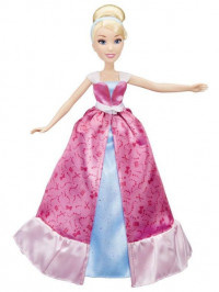 Модна лялька Попелюшка в розкішній сукні-трансформері C0544