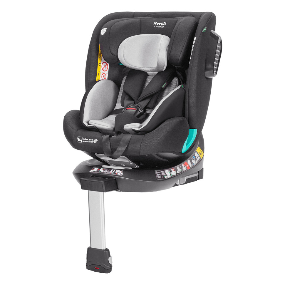 Дитяче автокрісло Revolt Carrello CRL-15805/1 Harbor Grey, i-Size 40-150 см