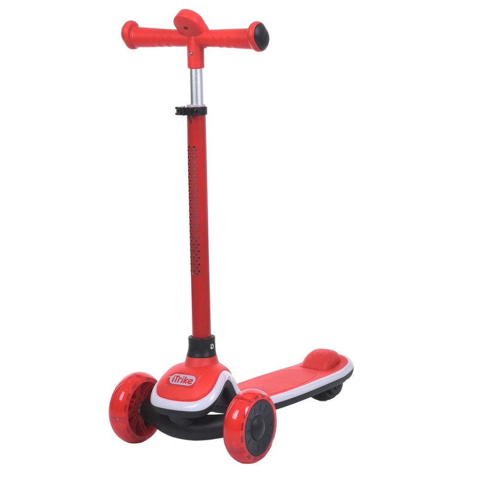Дитячий самокат 3-х колісний Turbo Trike 5566-red, до 25 кг