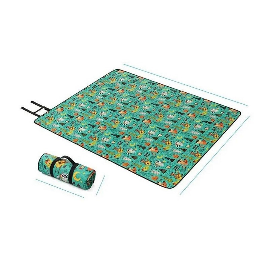 Килимок для пікніка NH19D024-Z Naturehike 6927595747582, 200 x 180 см, зелений ліс