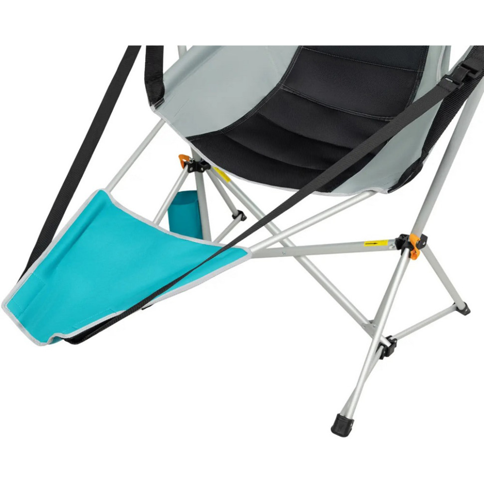 Кресло-гамак Orchid KingCamp KC2427_CYAN/GREY/BLACK, до 120 кг