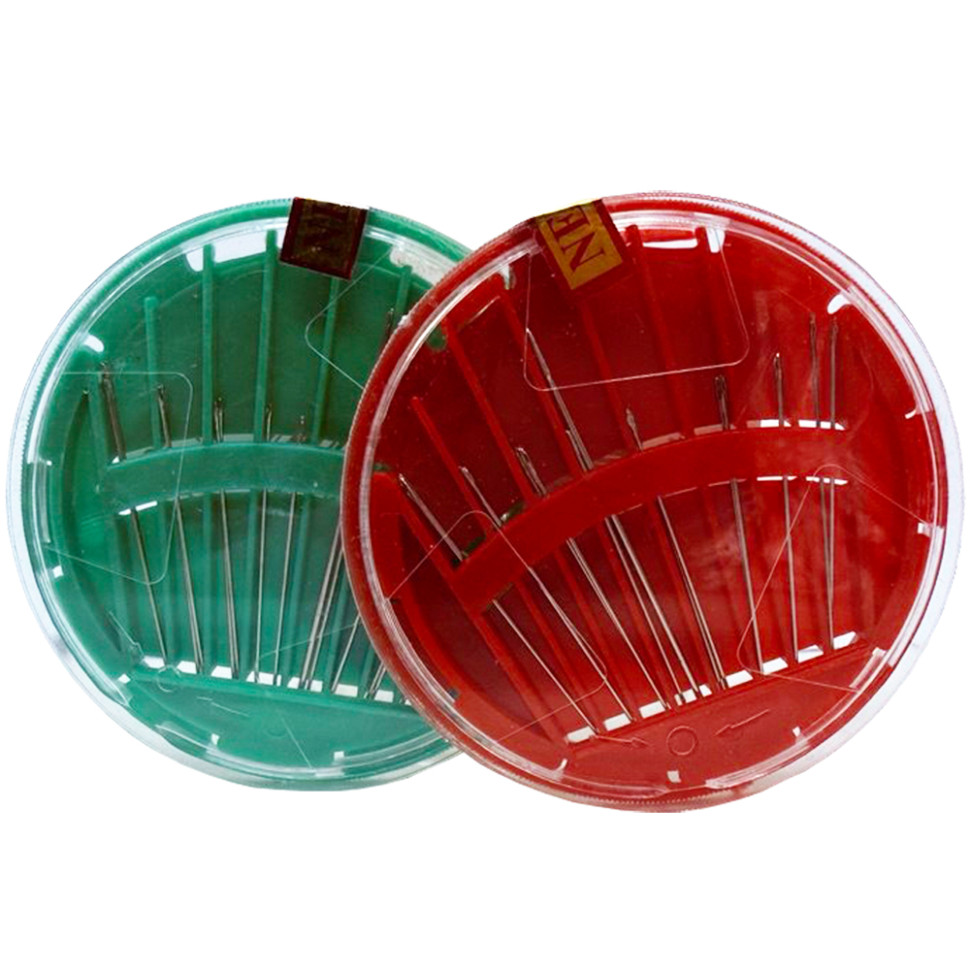 Набор игл для ручного шитья Bambi 902-D7 в наборе 16 штук 