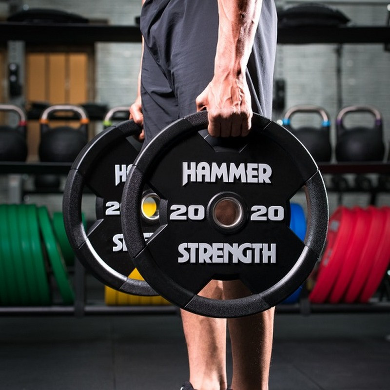 Диск олімпійський уретановий Hammer Strength 522700, 20 кг