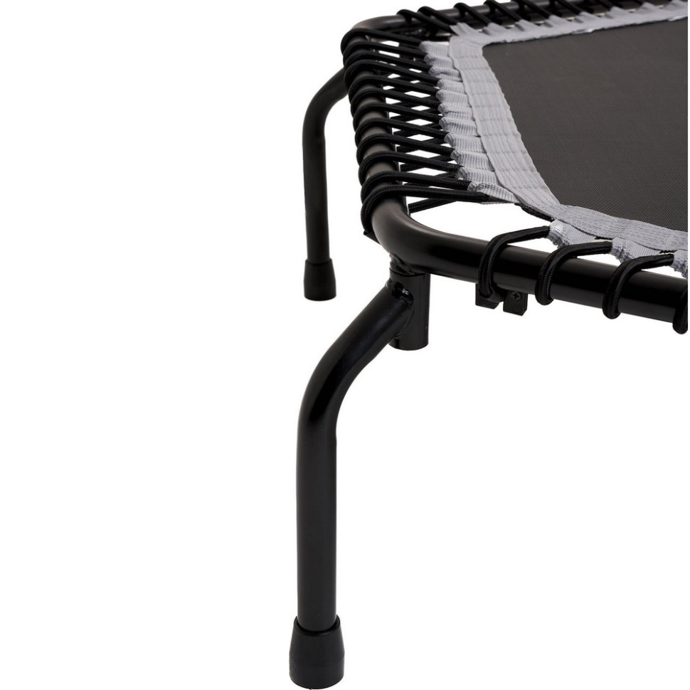 Батут для фітнесу з поручнем Zipro Fitness 5902659844095, 130 см, чорний