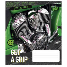 Зошит загальний "Get a grip" Школярик 048-3304L-5 у лінію, 48 аркушів