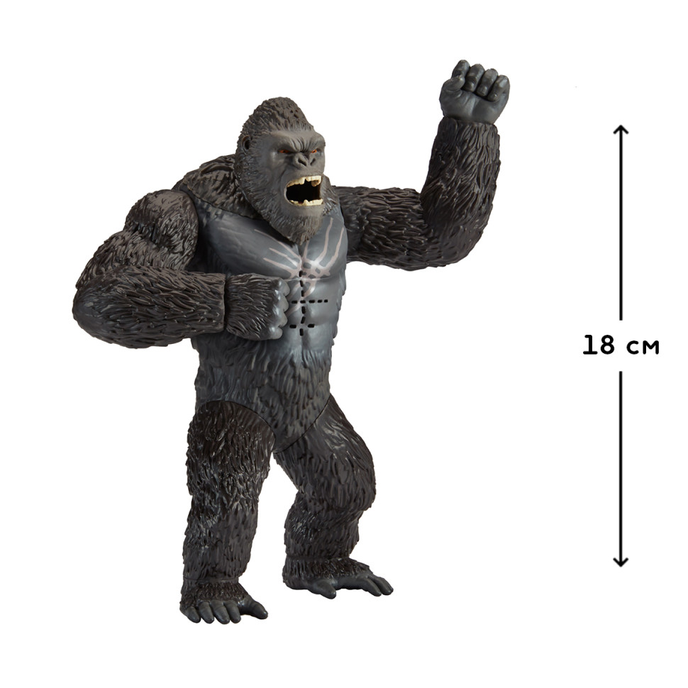 Фигурка Конг готов к бою Godzilla vs. Kong 35507, 18 см со звуком