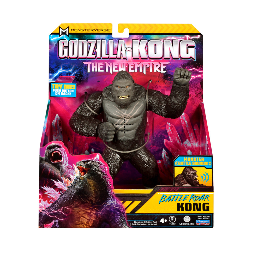 Фигурка Конг готов к бою Godzilla vs. Kong 35507, 18 см со звуком