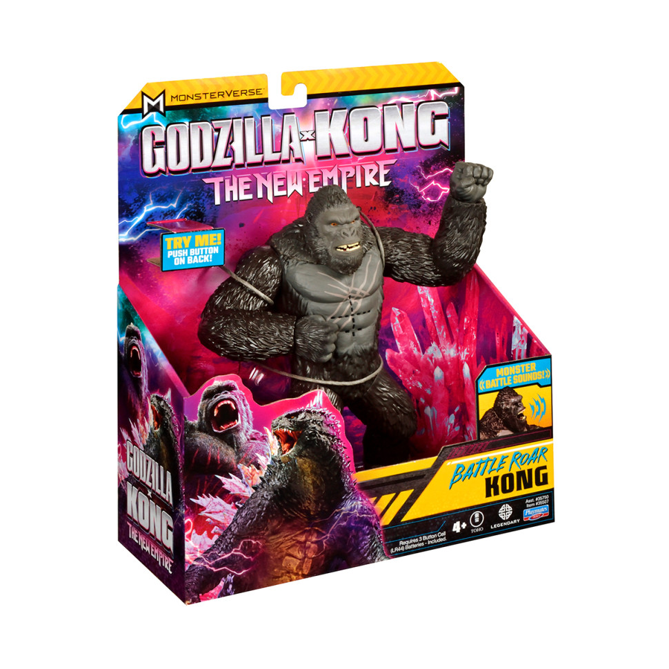 Фигурка Конг готов к бою Godzilla vs. Kong 35507, 18 см со звуком
