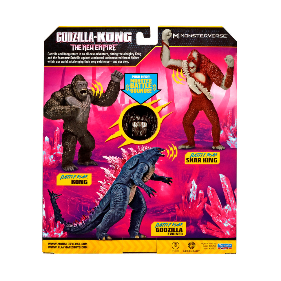 Фигурка Конг готов к бою Godzilla vs. Kong 35507, 18 см со звуком