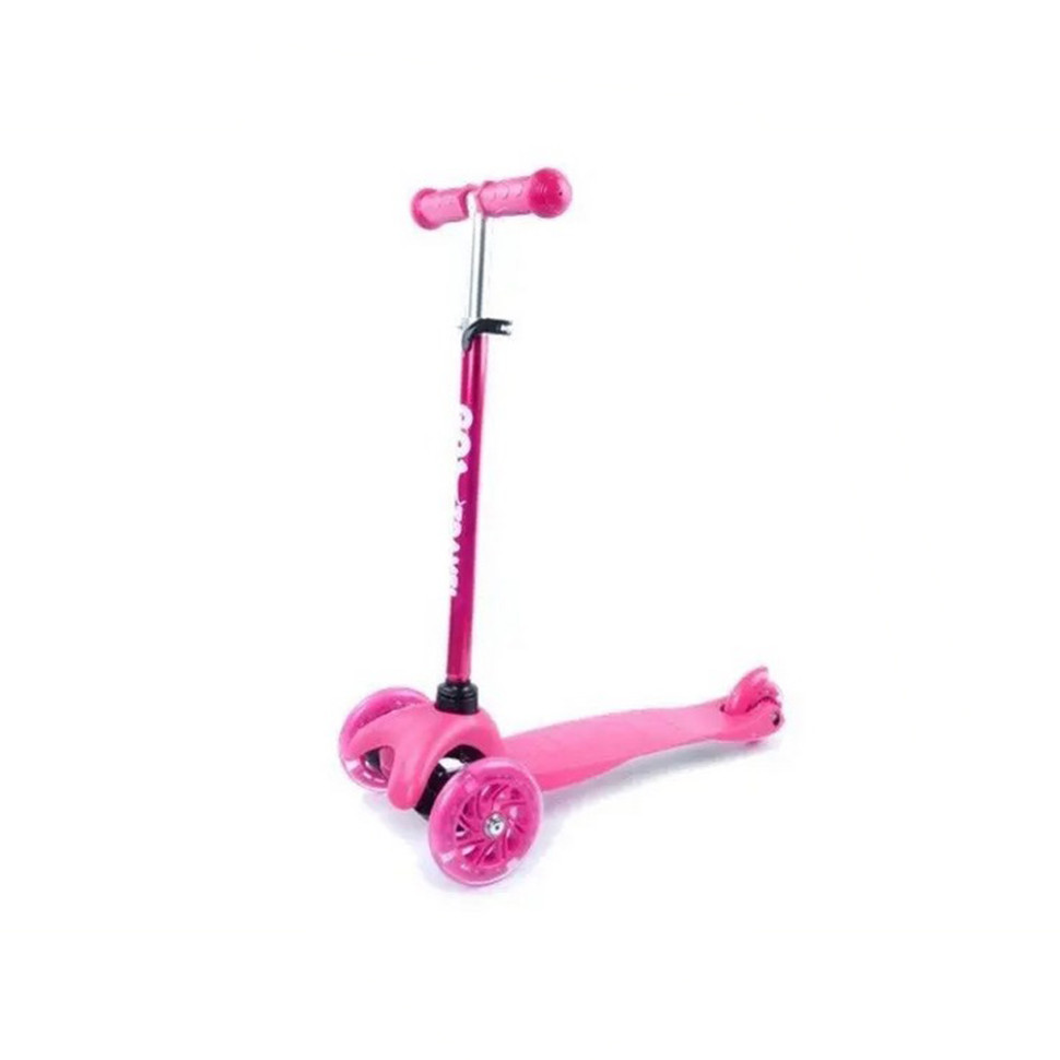 Cамокат детский трехколесный GO Travel LS304PK, mini, розовый