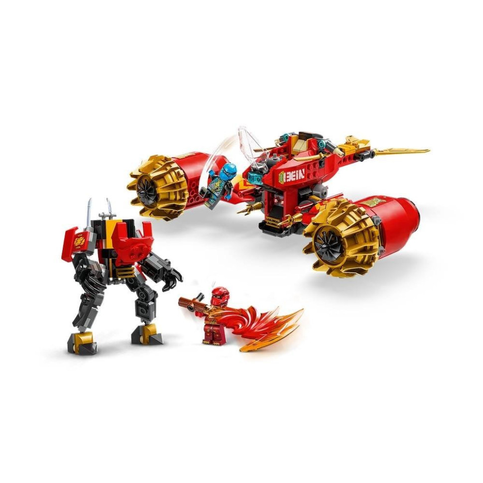 Конструктор Штормовой робот-всадник Кая LEGO 71830, 333 детали