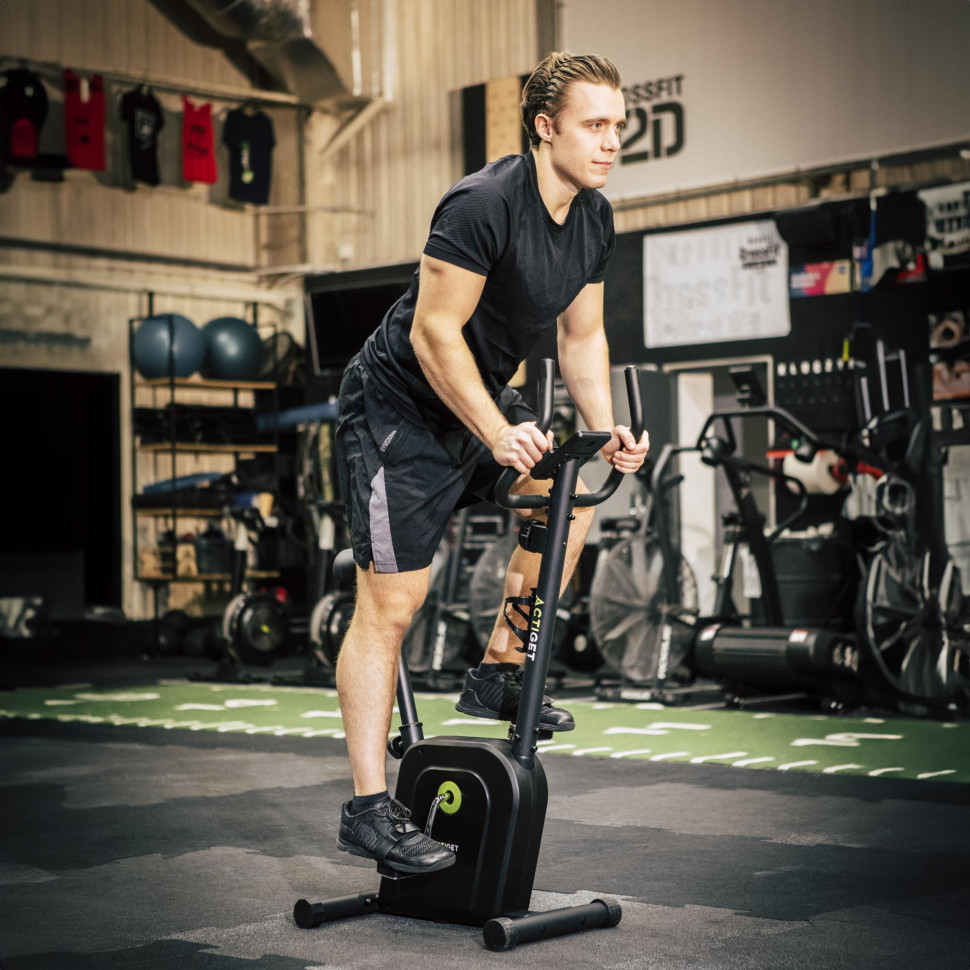 Велотренажер магнитный Actibike Actiget ACT0174 черный, до 100 кг