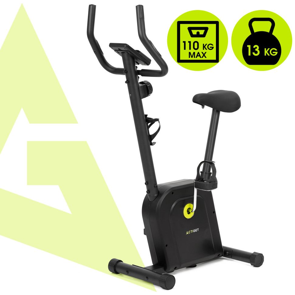 Велотренажер магнитный Actibike Actiget ACT0174 черный, до 100 кг