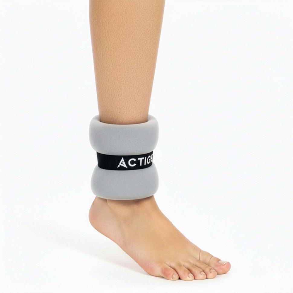 Обтяжувачі-манжети для ніг та рук Actiget ACT0127 Grey/Black 2x0,5 кг