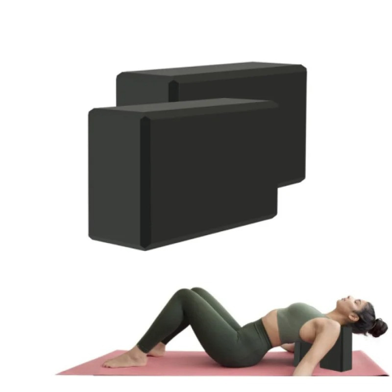 Блок для йоги Generation Fitness FF22E1 523492FS чорний