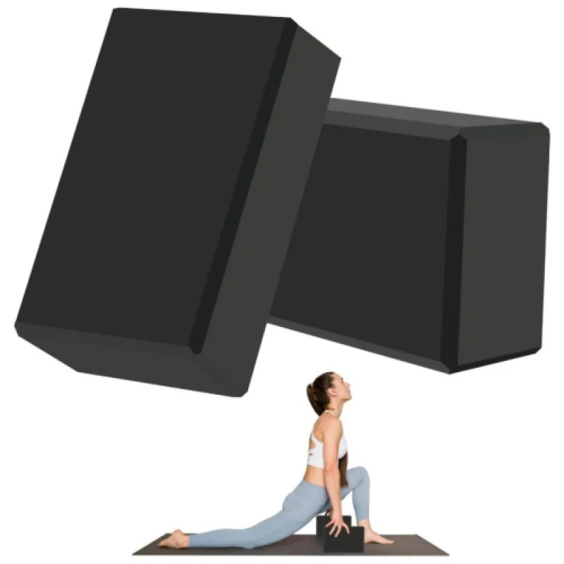 Блок для йоги Generation Fitness FF22E1 523492FS чорний