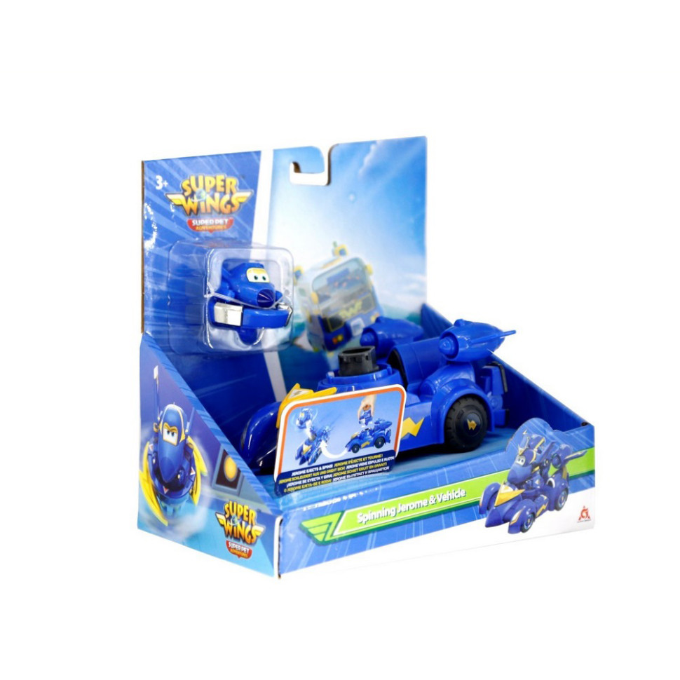 Ігровий набір Spinning Vehicle Джером (Jerome) Super Wings EU770330 із дзиґою