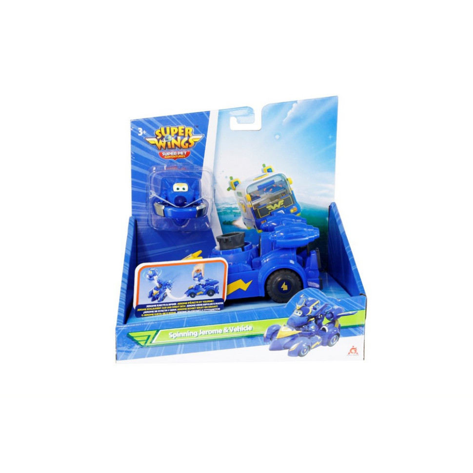 Ігровий набір Spinning Vehicle Джером (Jerome) Super Wings EU770330 із дзиґою