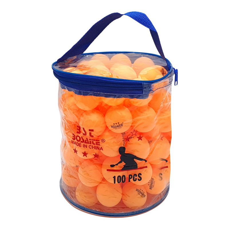 Мячи для настольного тенниса Bambi MS 2201-1(Orange) 100 штук, 40 мм