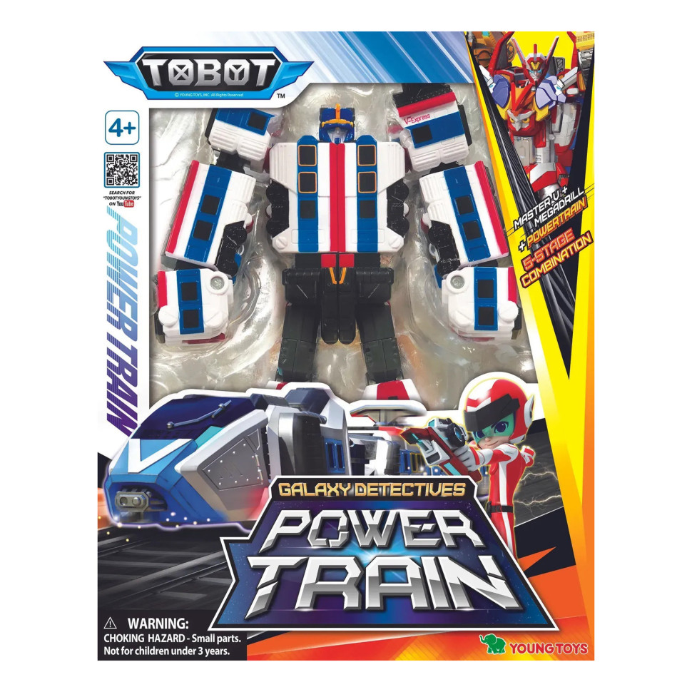 Игрушка-трансформер Тобот Детективы Галактики Пауэр Трейн TOBOT 301105