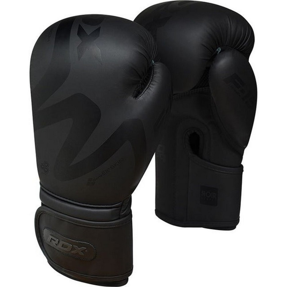 Боксерские перчатки F15 Noir Matte RDX Inc Limited BGR-F15MB-10oz, Black 10 унций (капа в комплекте)