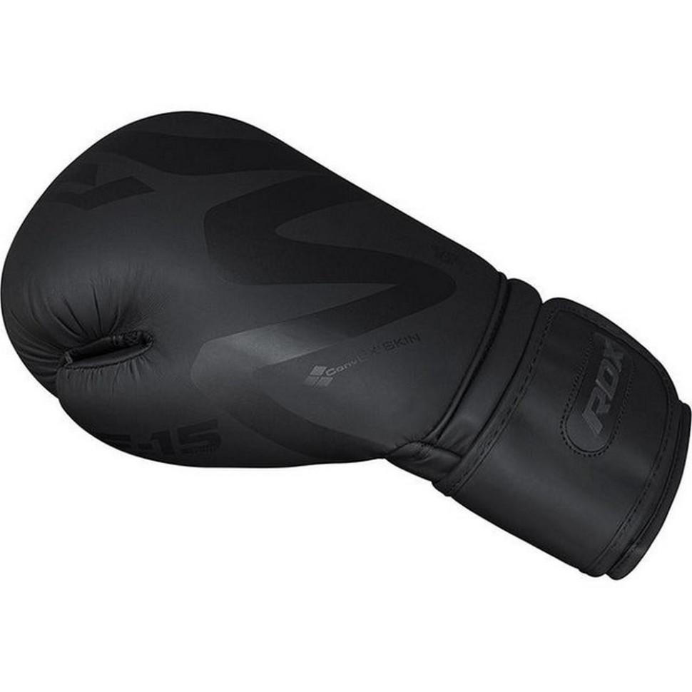 Боксерские перчатки F15 Noir Matte RDX Inc Limited BGR-F15MB-10oz, Black 10 унций (капа в комплекте)