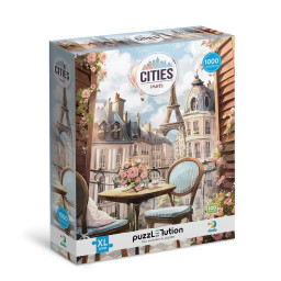 Пазлы классические Medium-XL "Города. Париж" DoDo Toys 300650, 1000 элементов