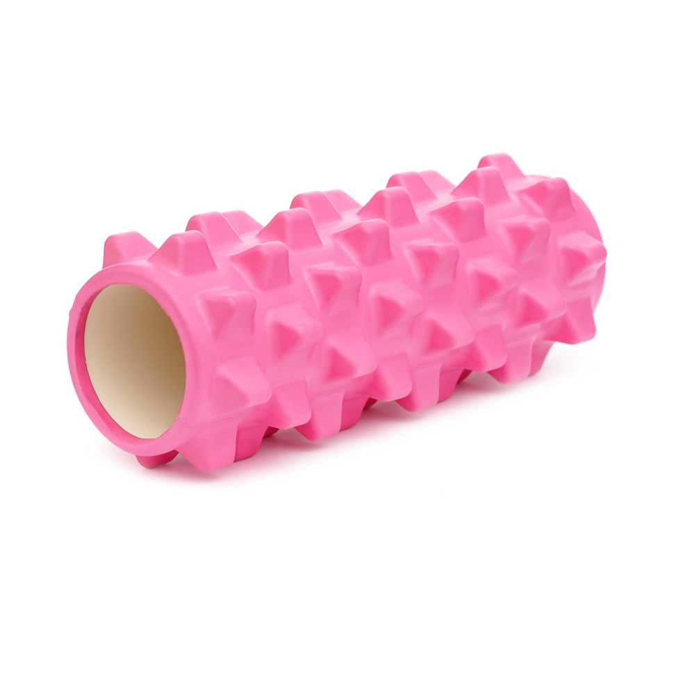 Масажний ролик (валик, ролер) Cornix XR-0323 Pink 33 x 14 см