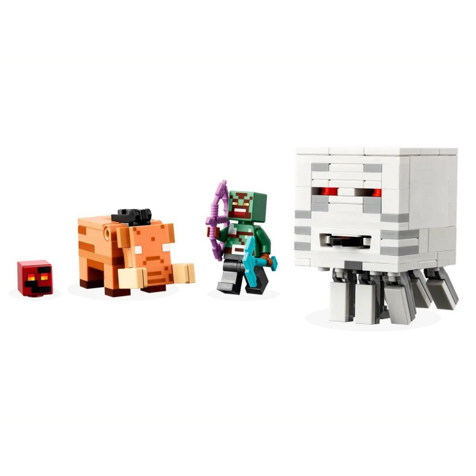Конструктор Minecraft Засідка біля порталу в Нижній світ LEGO 21255, 352 деталі