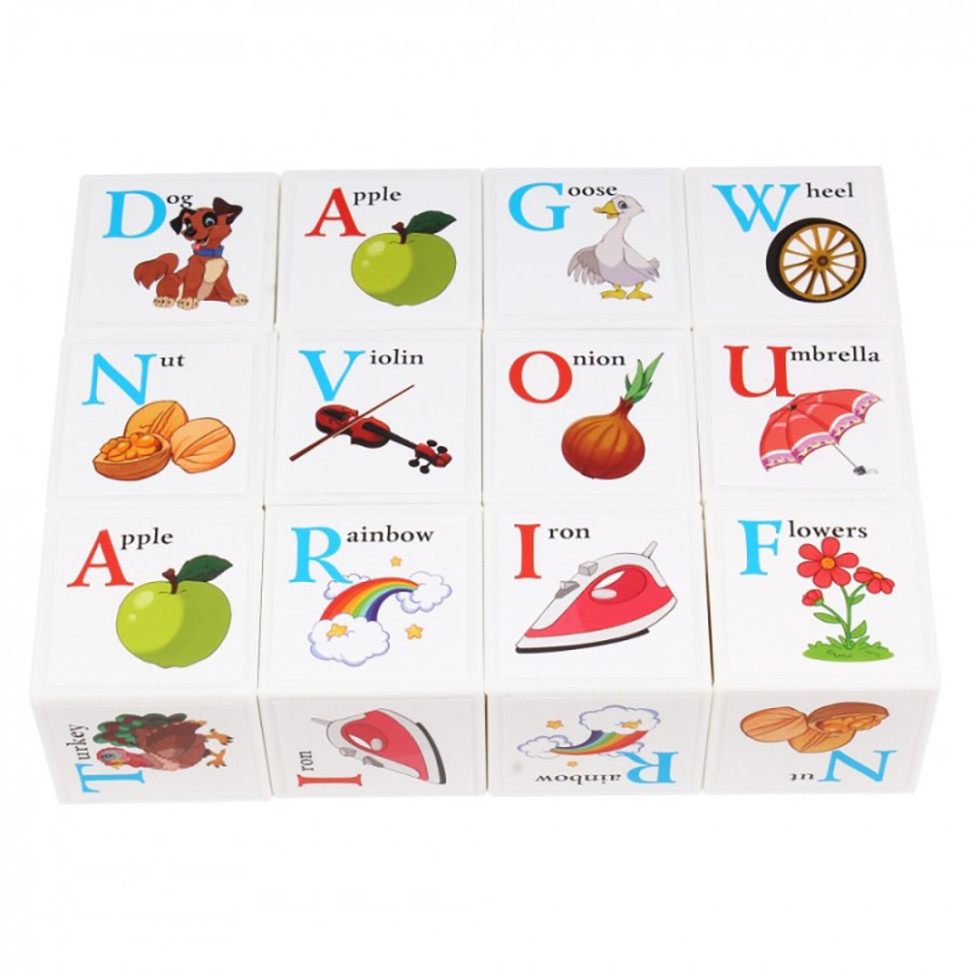 Дитячий розвиваючий набір кубиків