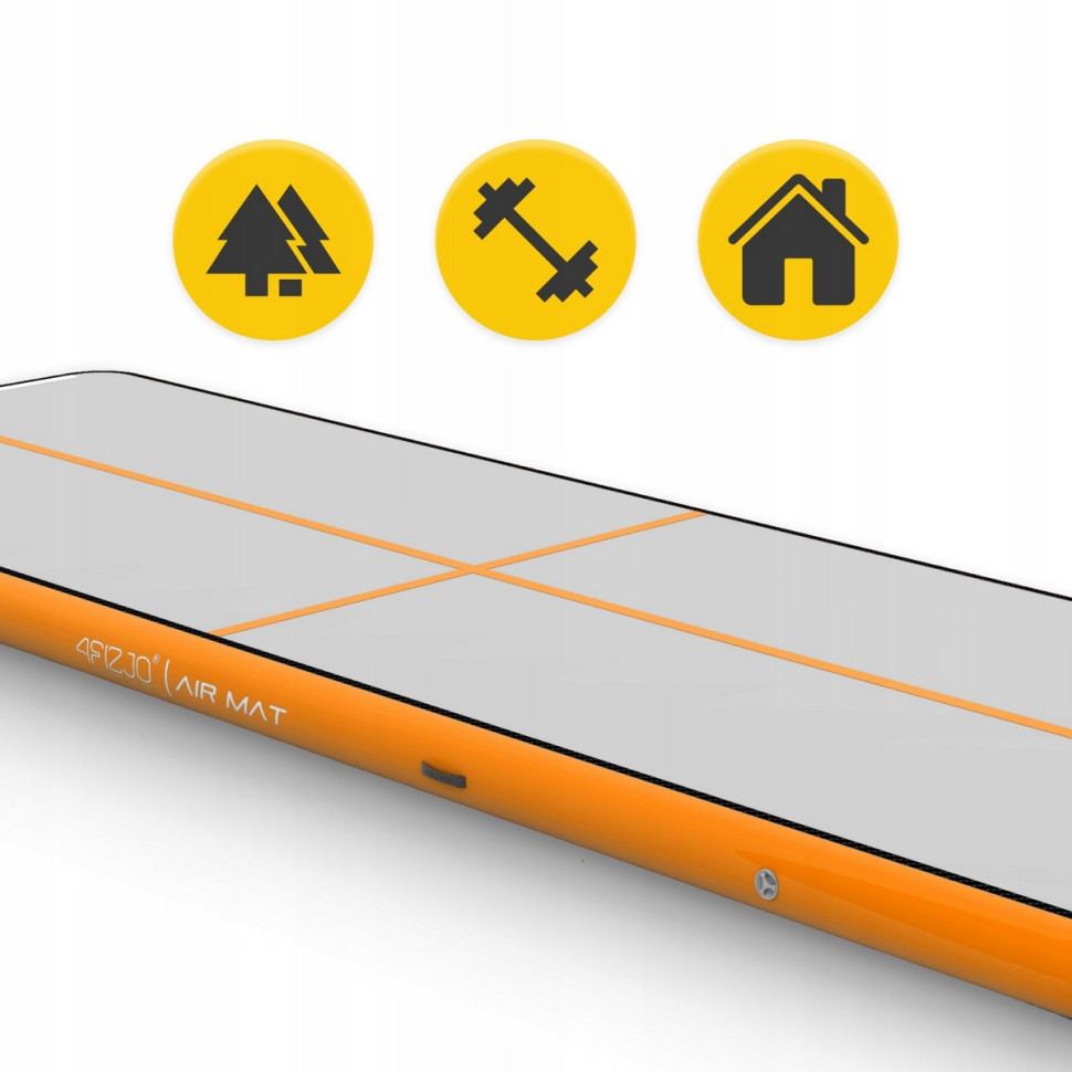 Мат надувний гімнастичний Air Track Mat 4FIZJO P-5907739312051, 500 x 200 x 20 см