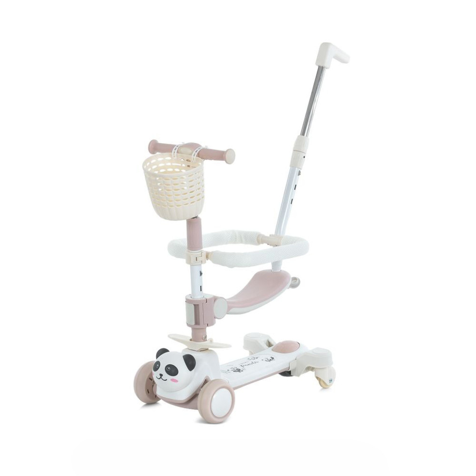 Самокат дитячий триколісний Bambi 5 в 1 JR3-142-W, колеса зі світлом