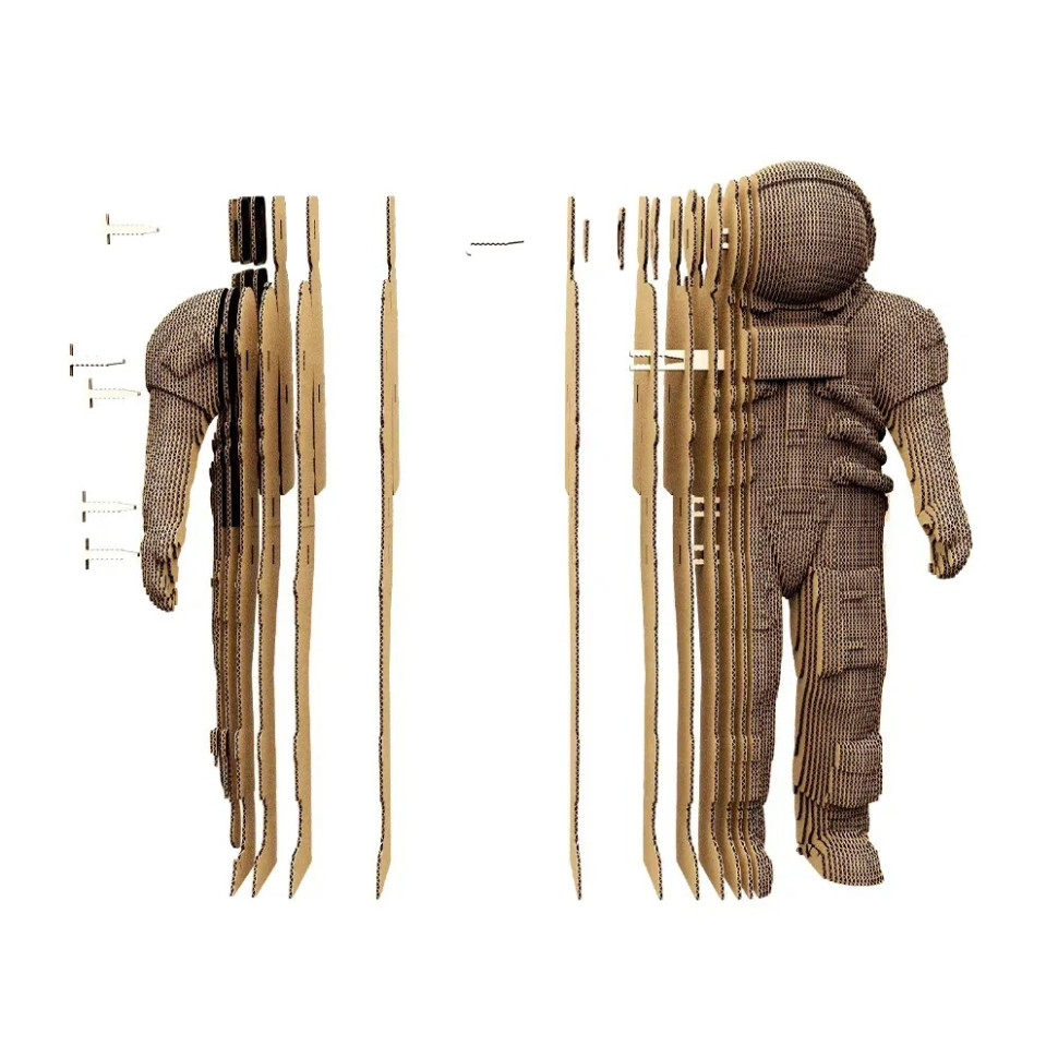 Картонный конструктор 3D Puzzle 