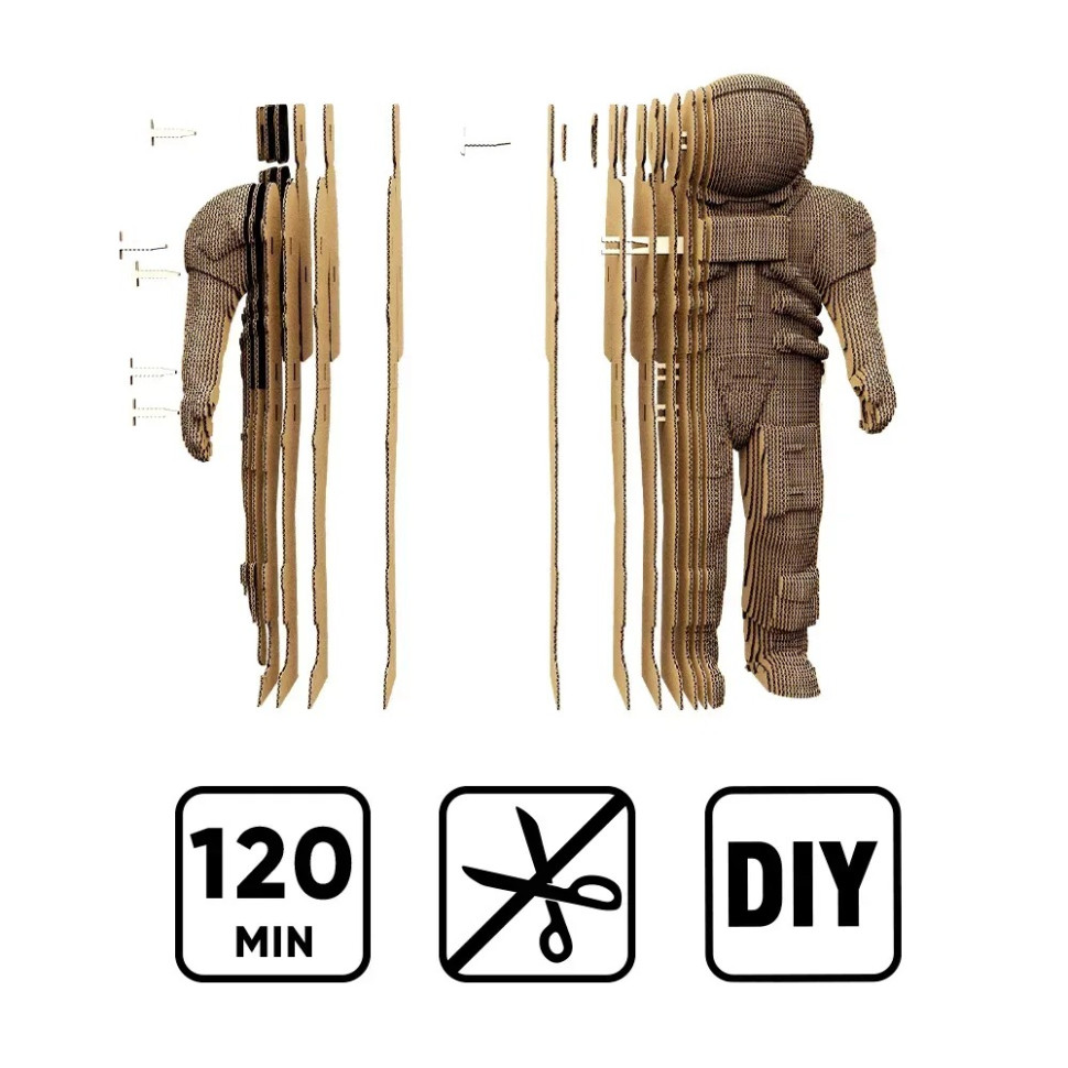 Картонный конструктор 3D Puzzle 