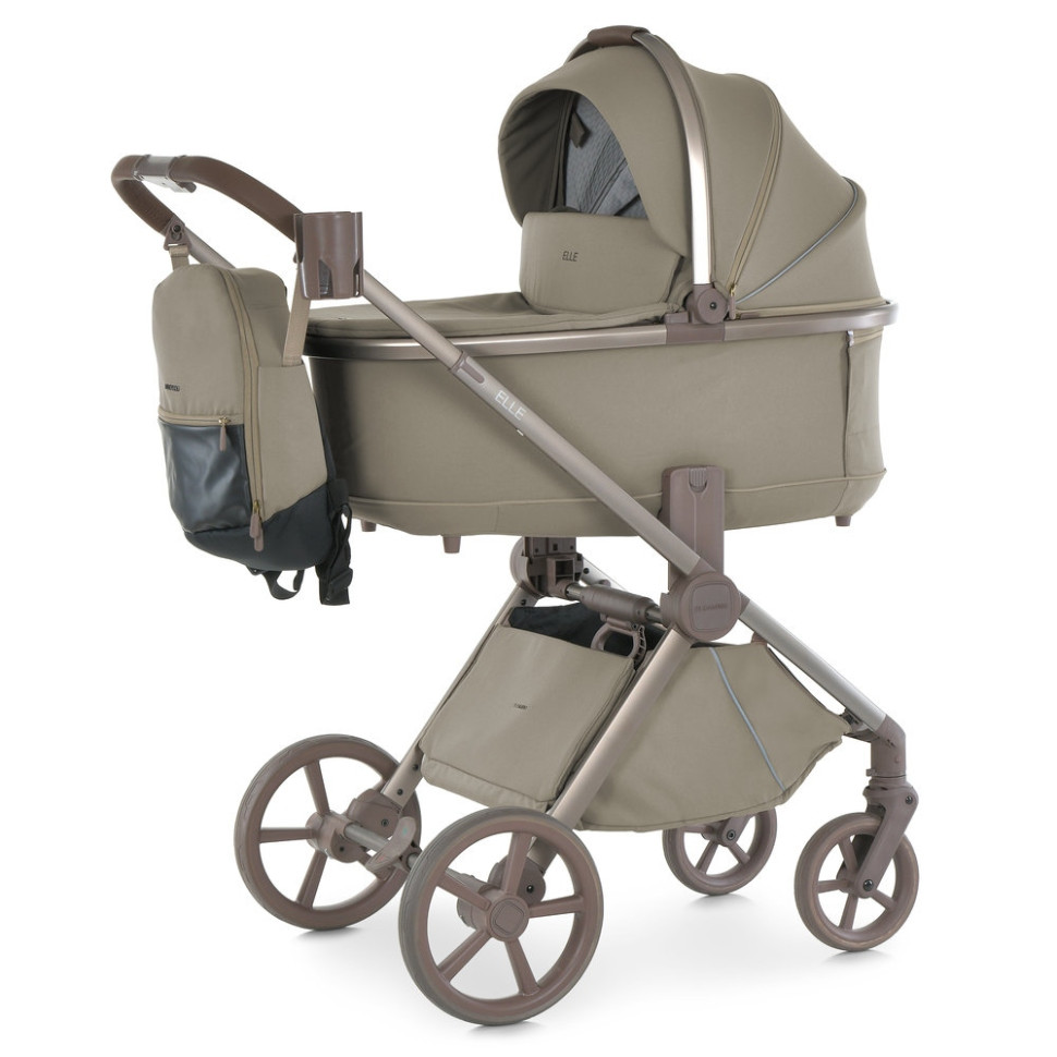 Коляска универсальная 2 в 1 ELLE El Camino ME 1221 Mocha