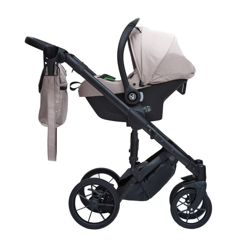 Коляска універсальна 3 в 1 Mirage Basic Verdi 9023-VMB3-2, 5-точкові ремені безпеки