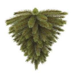 Сосна Forest frosted Triumph Tree 8718861155426, 60 см, "перевернутая" с инеем