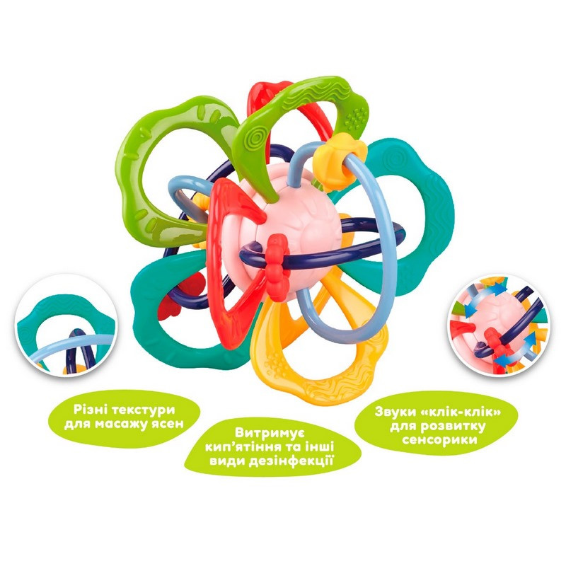 Розвивальна іграшка-прорізувач