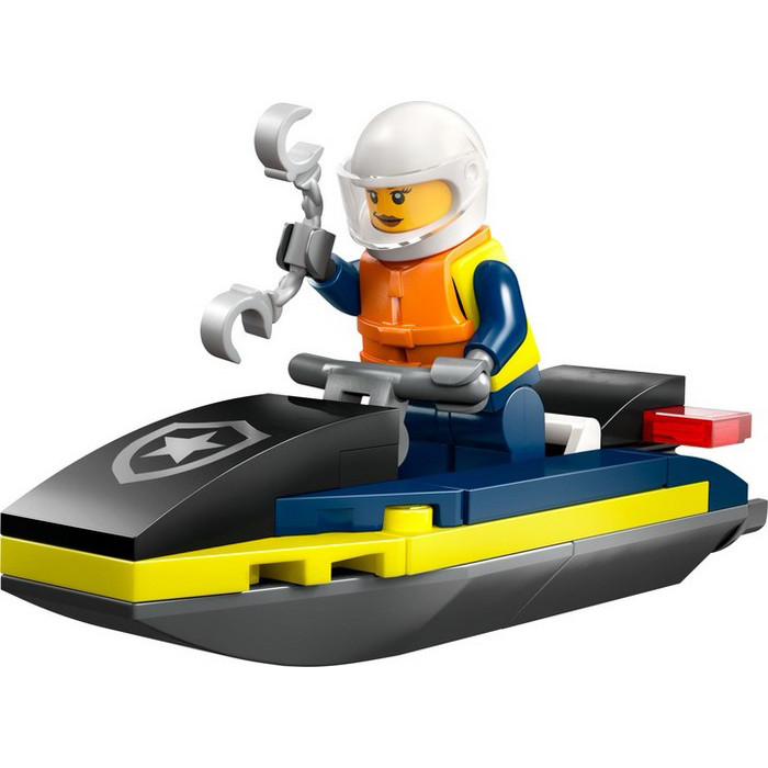 Конструктор City Полицейский катер LEGO 30693, 29 деталей