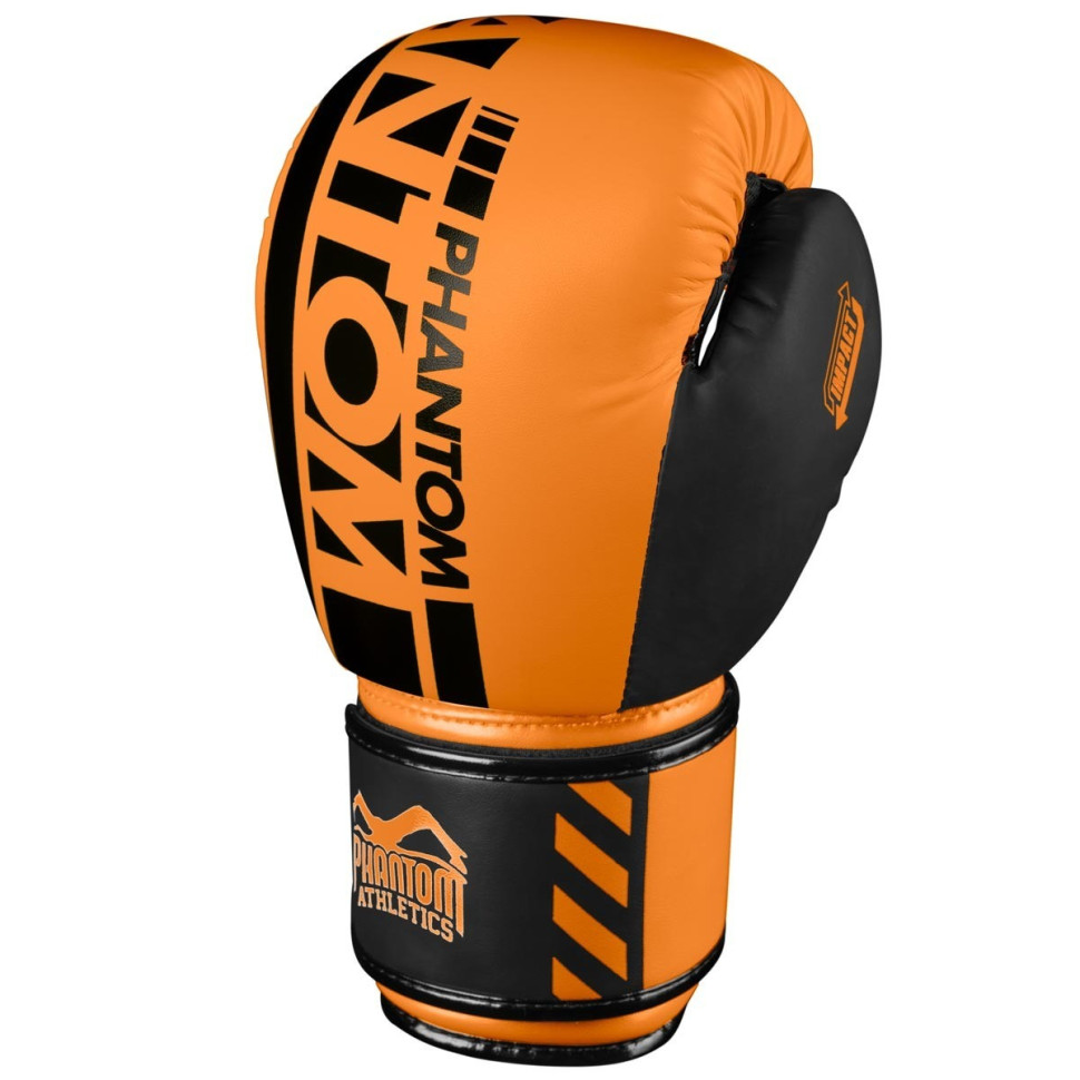 Боксерские перчатки APEX Neon Phantom PHBG2889-12 Orange 12 унций (капа в подарок)