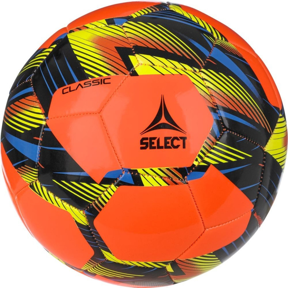 М'яч футбольний FB CLASSIC v23 Select 099587-175-4 помаранчево-чорний № 4