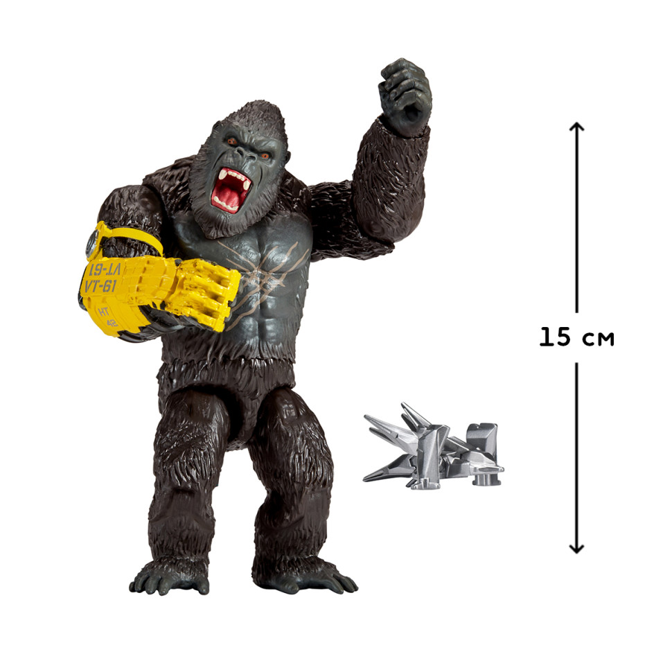 Фігурка Конг зі сталевою лапою Godzilla vs. Kong 35204, 15 см