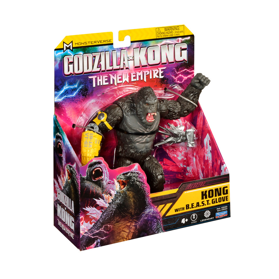 Фігурка Конг зі сталевою лапою Godzilla vs. Kong 35204, 15 см